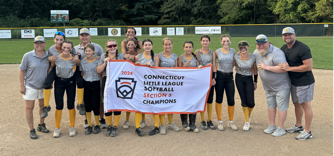 2024 CT Little League Softball Section 3 Champions