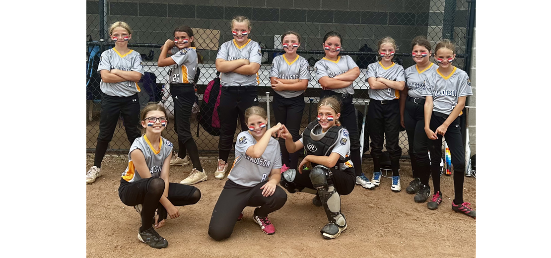 2024 Madison Little League 8-10 Softball District Team